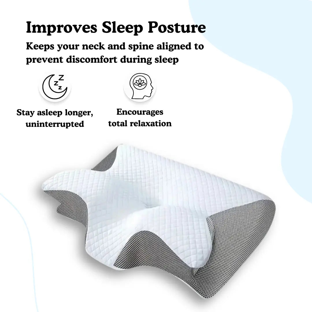 Eterna Comfort Neck Relief Pillow Brevora