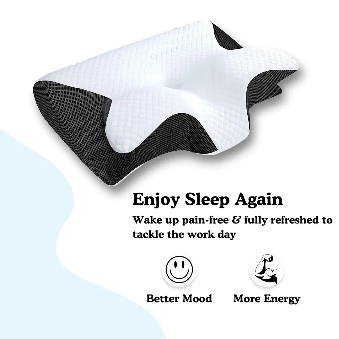 Eterna Comfort Neck Relief Pillow Brevora